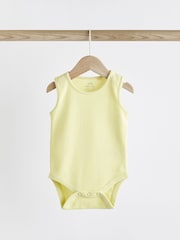 Bright Baby Rib Vests 5 Pack - Image 4 of 12