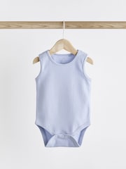 Bright Baby Rib Vests 5 Pack - Image 6 of 12