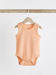 Bright Baby Rib Vests 5 Pack - Image 8 of 12