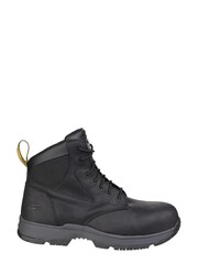 Dr. Martens Black Corvid Composite Lace-Up Safety Boots - Image 1 of 3