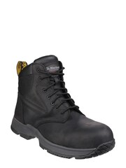 Dr. Martens Black Corvid Composite Lace-Up Safety Boots - Image 2 of 3