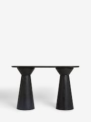 Black Soild Mango Wood Console Table - Image 3 of 7