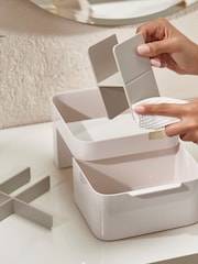Joseph Joseph Natural Viva Compact Cosmetic Organiser With Drawer - Image 4 of 4