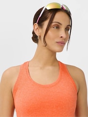 Sweaty Betty Orange Athlete Seamless Workout Vest - Image 4 of 6