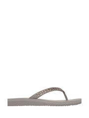 Skechers Brown Meditation Butterfly Garden Sandals - Image 1 of 5