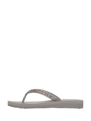 Skechers Brown Meditation Butterfly Garden Sandals - Image 2 of 5