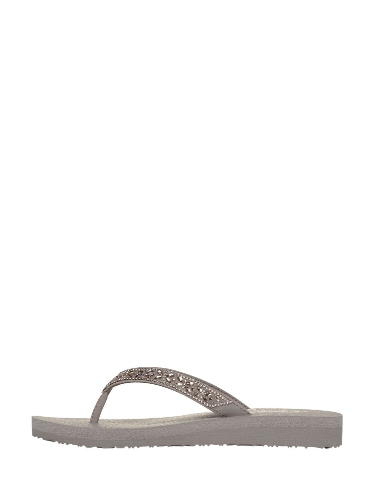 Skechers Brown Meditation Butterfly Garden Sandals - Image 2 of 5