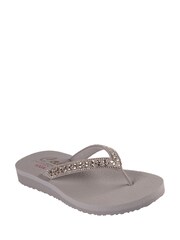 Skechers Brown Meditation Butterfly Garden Sandals - Image 3 of 5