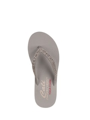 Skechers Brown Meditation Butterfly Garden Sandals - Image 5 of 5