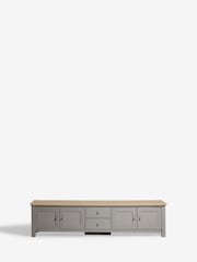 Dove Grey Malvern Oak Effect Up to 90 inch TV Unit - Image 7 of 11