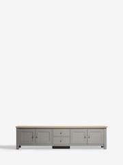 Dove Grey Malvern Oak Effect Up to 90 inch TV Unit - Image 8 of 11