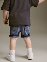 Mid Blue Denim Shorts (3mths-7yrs) - Image 3 of 7
