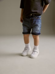 Mid Blue Denim Shorts (3mths-7yrs) - Image 4 of 7