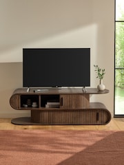 Dark Hyde Tambour Door TV Unit - Image 2 of 10