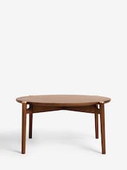 Dark Flinton Oak Veneer Coffee Table - Image 3 of 6