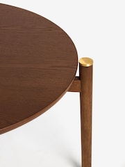 Dark Flinton Oak Veneer Coffee Table - Image 6 of 6