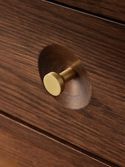 Dark Flinton Oak Veneer Storage Shelf - Image 8 of 9