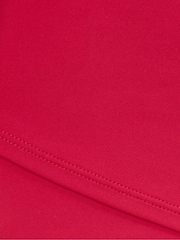 Sweaty Betty Red All Day Cropped Wrap Tank Top - Image 6 of 6