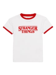 Vanilla Underground Red Stranger Things Girls Licensing Short Pyjamas - Image 2 of 7