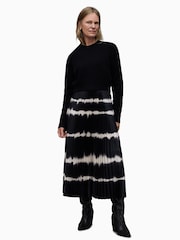 AllSaints Black Curtis Dress - Image 1 of 9
