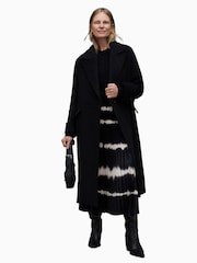 AllSaints Black Curtis Dress - Image 3 of 9