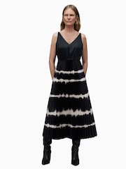 AllSaints Black Curtis Dress - Image 4 of 9