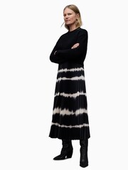 AllSaints Black Curtis Dress - Image 5 of 9