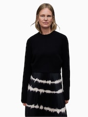 AllSaints Black Curtis Dress - Image 6 of 9