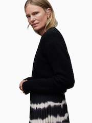 AllSaints Black Curtis Dress - Image 7 of 9