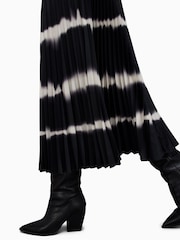AllSaints Black Curtis Dress - Image 8 of 9