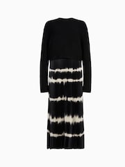 AllSaints Black Curtis Dress - Image 9 of 9