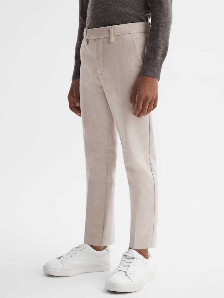Reiss Stone Eastbury 3-9 yrs Slim Fit Chinos - Image 1 of 6