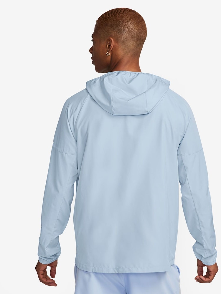 Nike Blue Repel Miler Running Jacket - Image 2 of 11