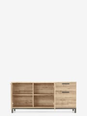 Light Bronx Oak Effect Sideboard - Image 9 of 12