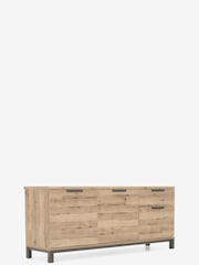 Light Bronx Oak Effect Sideboard - Image 10 of 12