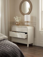 Light Natural Mia Oak Effect 3 Drawer Chest of Drawers - Image 3 of 9