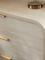 Light Natural Mia Oak Effect 3 Drawer Chest of Drawers - Image 5 of 9