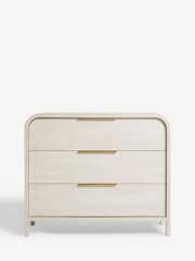 Light Natural Mia Oak Effect 3 Drawer Chest of Drawers - Image 6 of 9