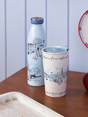 Cath Kidston Blue Travel Mug & Hydration Bottle - Image 1 of 6