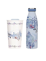 Cath Kidston Blue Travel Mug & Hydration Bottle - Image 2 of 6