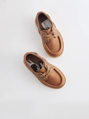 Tan Brown Boat Shoes - Image 2 of 5
