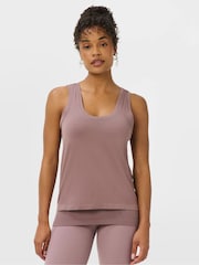 Sweaty Betty Purple Athlete Seamless 2-in-1 Tank Top - Image 3 of 6