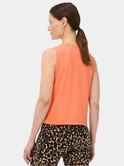 Sweaty Betty Orange Athlete Featherweight Seamless Muscle Tank Top - Image 3 of 6