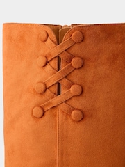 Joe Browns Orange Susie Stylish Knee High Boots - Image 5 of 6