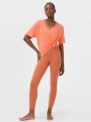 Sweaty Betty Orange 7/8 Length Ultimate Studio Leggings - Image 3 of 7
