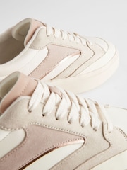 Neutral Forever Comfort® Panelled Retro Lace-Up Trainers - Image 5 of 5