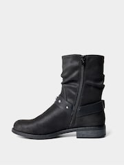 Joe Browns Black Walks On The Wild Side Ankle Boots - Image 2 of 6