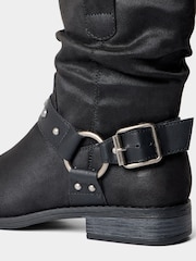 Joe Browns Black Walks On The Wild Side Ankle Boots - Image 6 of 6