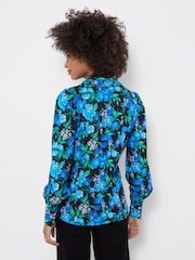 Joe Browns Blue Helena Statement Floral Blouse - Image 4 of 5