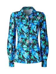 Joe Browns Blue Helena Statement Floral Blouse - Image 5 of 5